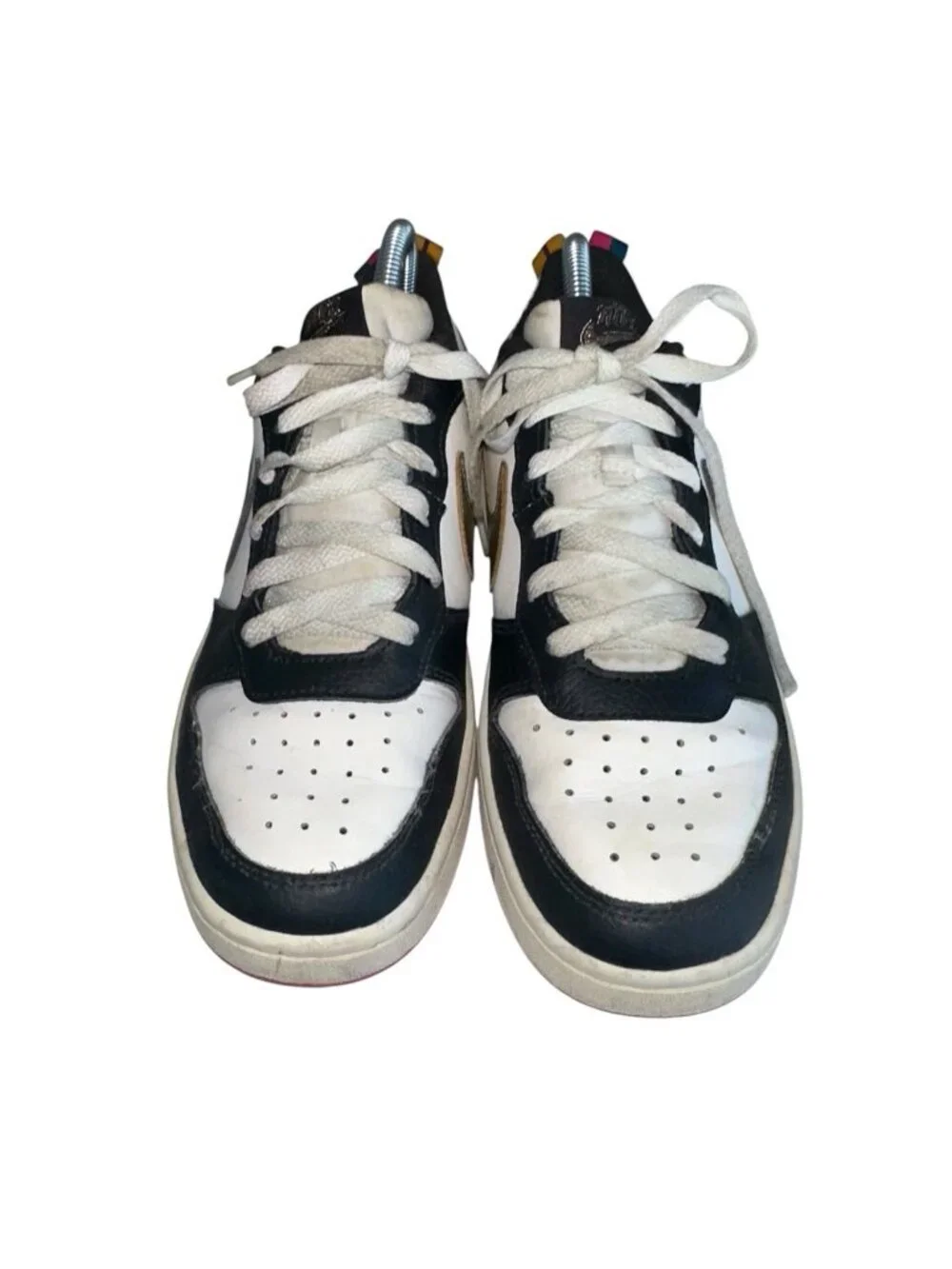 Nike Court Borough 2 SE Low Summit White Pink Prime - DJ0040-100 Size 6.5Y